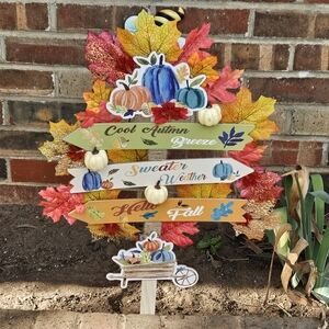 Fall Yard Sign
